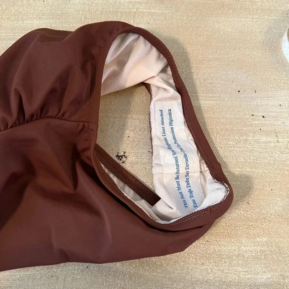 NWT Kona Sol Asymmetrical Ring High Coverage One piece swimsuit - Picture 10 of 16